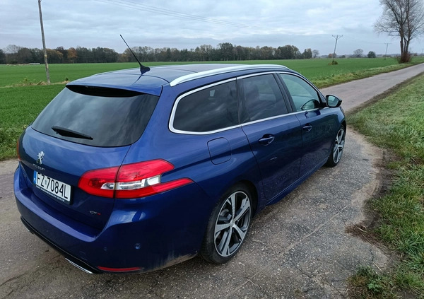 Peugeot 308 cena 67500 przebieg: 69500, rok produkcji 2018 z Oleśnica małe 742